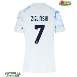 Inter Milan Piotr Zielinski #7 Bortatröja Kvinnor 2025-26 Kortärmad